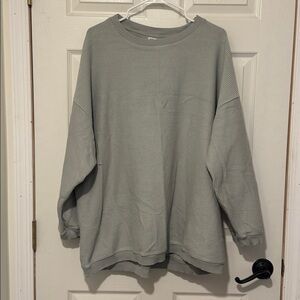 aerie Ribbed Lightweight Sweatshirt